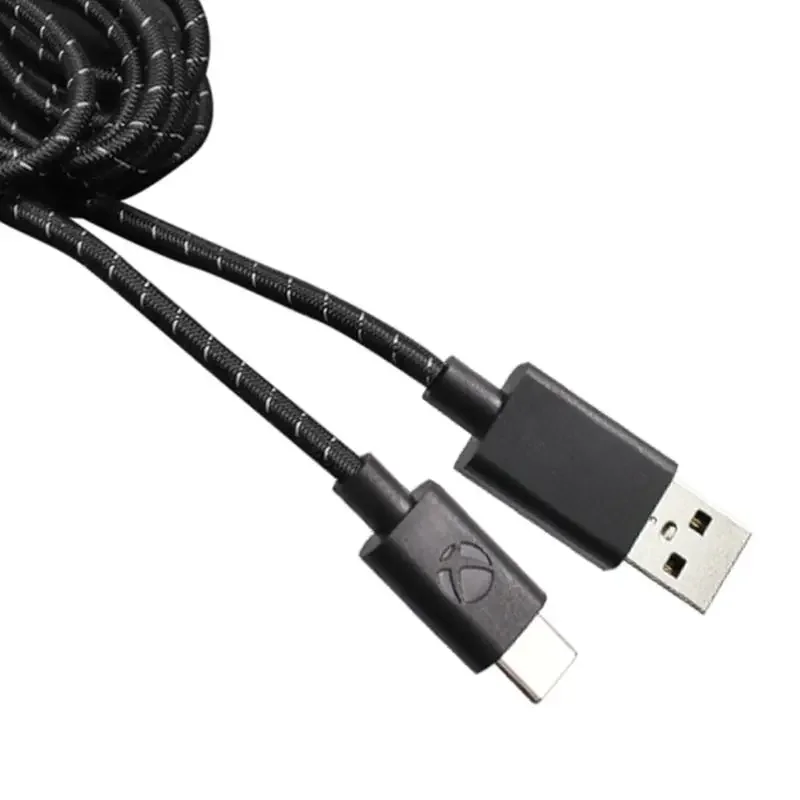 Línea de carga rápida para controlador, Cable de carga USB tipo C, transmisión de datos para NS Switch Pro, compatible con XBOX One Elite 2