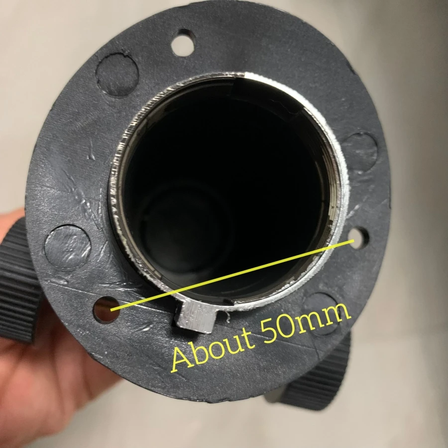 Imagem -06 - Abs Focando Assento Refletor para Telescópio Newtoniano Faça Você Mesmo Peças 1.25 31.7 mm 76 mm 114 mm 130 mm de Diâmetro
