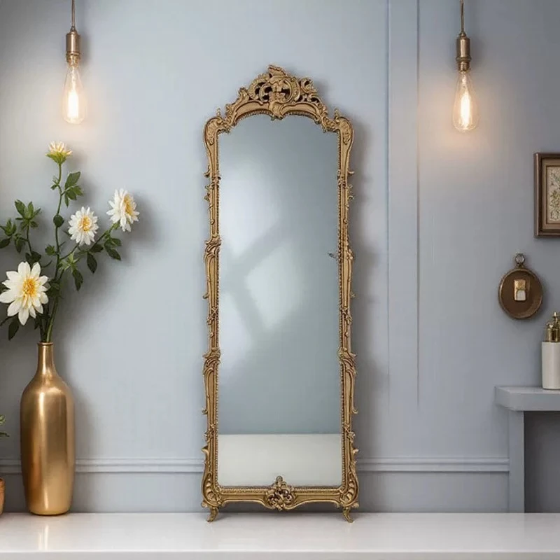 Luxury Funky Mirror Long Big Bathroom Floor Bedroom Girls Standing Men Full Body Modern Mirror Moving Espelhos Home Decorations