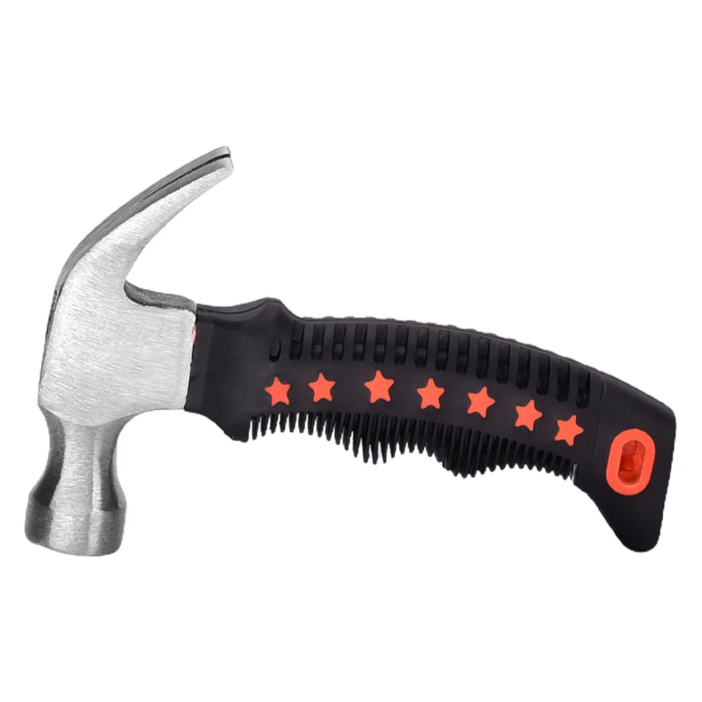 

Claw Hammer Short H Home Tool Multifunctional Mini Non Slip Durable Material Work Use Compact Size Easy Nail