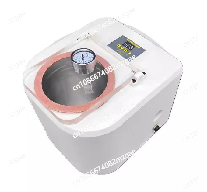 AC 220V Smart Vacuum Defoaming Machine with Digital Display for Silicone, Epoxy Resin, DIY Crafts Vacuum Degassing Chamber