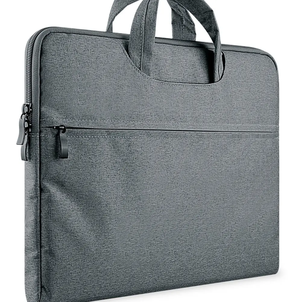 11.6 Inches Laptop Bag Dark Gray Portable Computer Storage Case Shockproof Notebook Handbag Compatible Pro Business