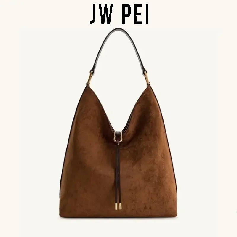 

JW PEI Ladies Square Bag Solid Color Exquisite PU Material Niche High quality Multifunctional Design Single Shoulder Handbag