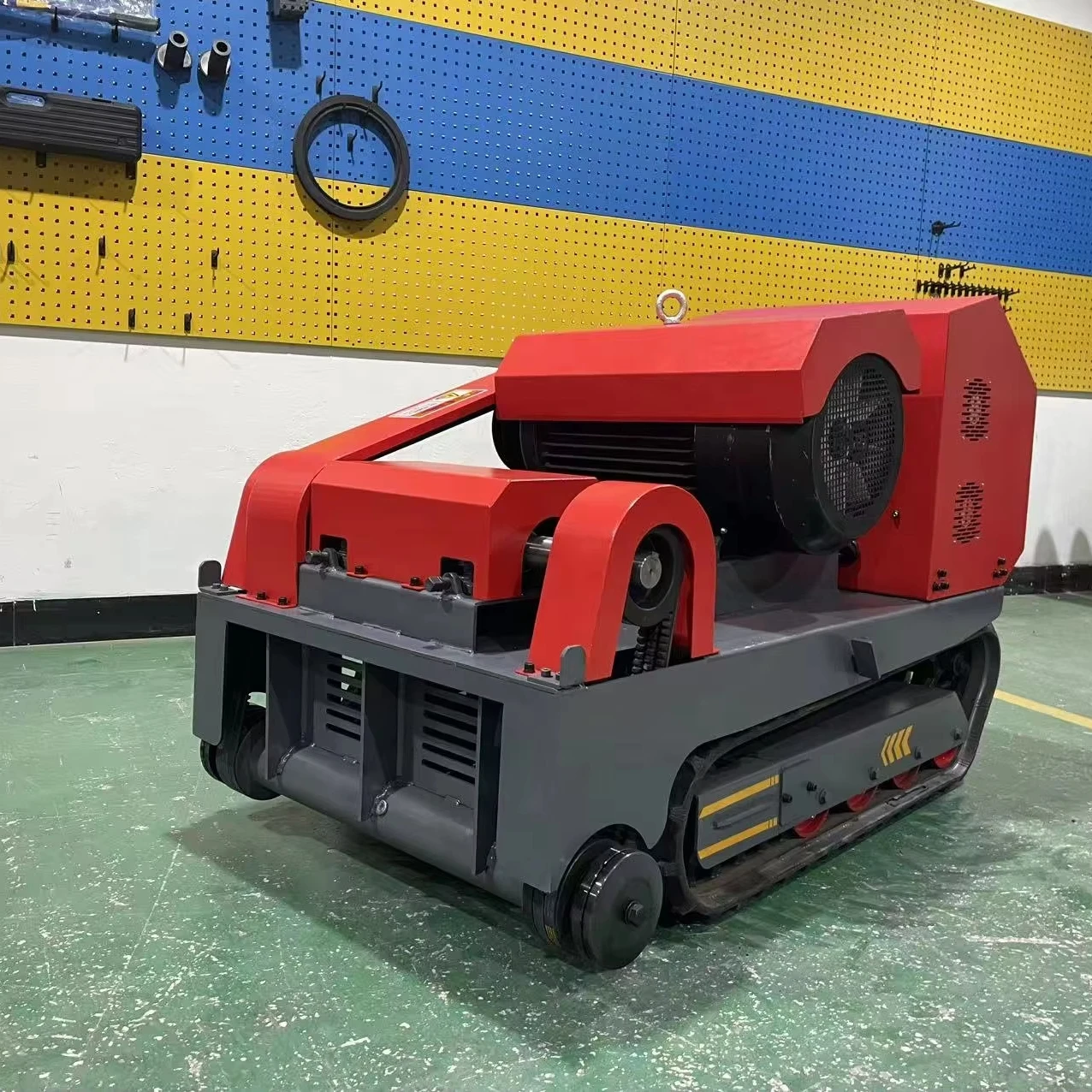 2026 Industrial Electric Floor Stone Saw Machine for 380V 22KW Brushless Motor with 500MM Cutting Depth for Concrete Stone