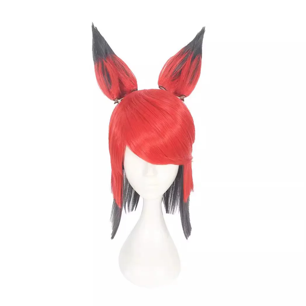 Hazbin Hotel - Hell Hotel - Broadcast Devil ALASTOR - Cosplay Wig