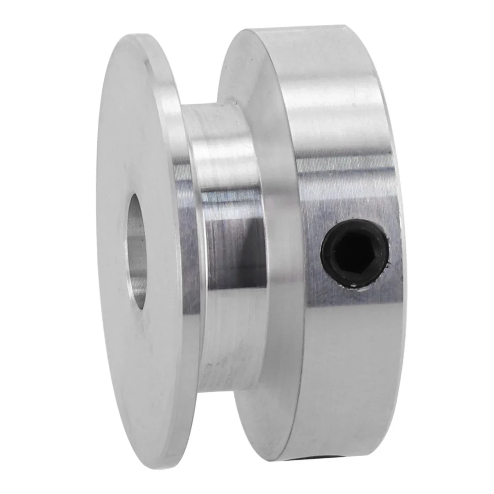 For Mini Spindles Aluminum Pulleys Round Belt Pulleys OD 20mm Mini Spindles PU Round Belts Aluminum Alloy Material