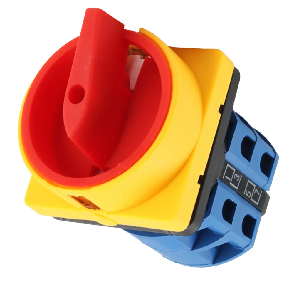 Load Break Switch Rotary Cam Switch Tested Thousands Of Cycles Thickened Copper Components Silver Alloy Contacts