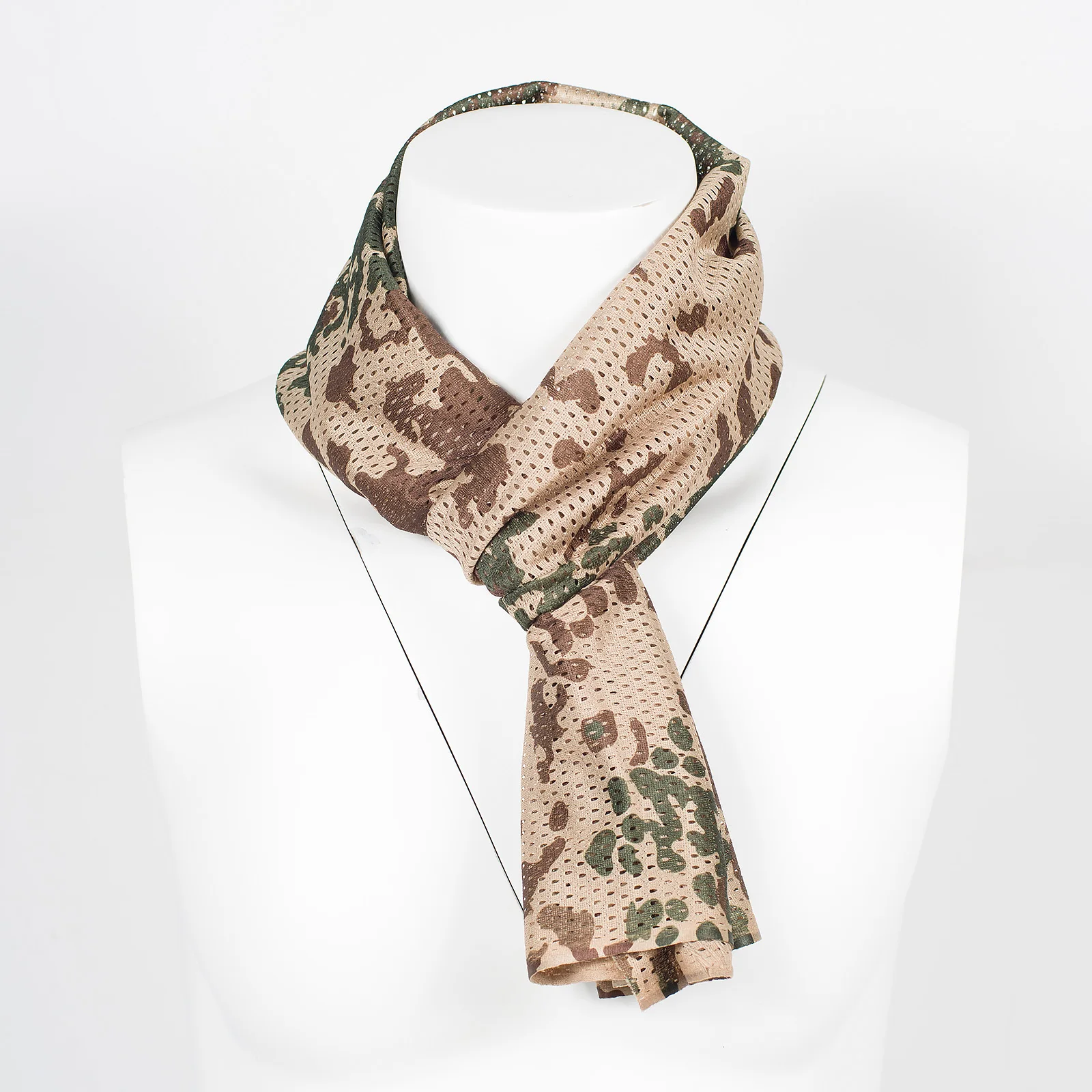 Tactical Camouflage Scarf Army Combat Kerchief Military Headcover Militar Outdoor Scarves Multicam Hijab CS go Autumn Headscarf