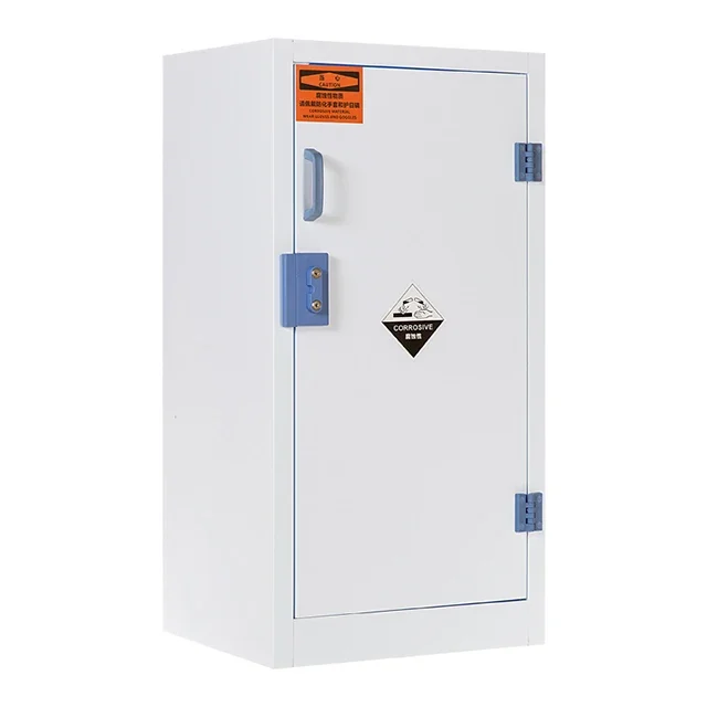 خزانة أمان Pp سعة 15 جالونًا، خزانة أمان للتخزين الكيميائي للمختبر