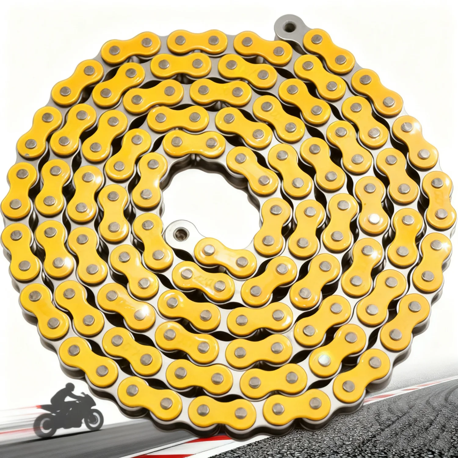 

Motorcycle chain Yellow 420 108L Transmission & Drivetrain Parts For 50cc 70cc 90cc 110cc 125cc Dirt Pit Bike scooter Accessory