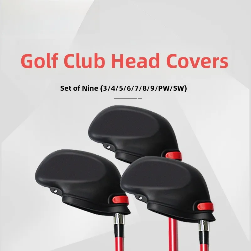防水洗えるゴルフアイアンクラブカバー保護生地-bcgolf-ゴルフスティックカバー男性に適したスポーツフィットネスファン用品