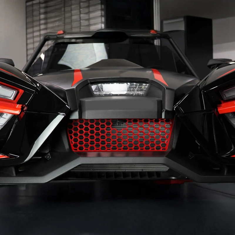 المصد الأمامي مركز غطاء مصبغة العسل تقليم ل بولاريس مقلاع SL LE R S SLR 2015-2024 Accessories-T45C