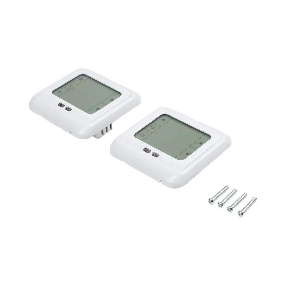 Indoor Heating Control Digital Touch Screen Automatic Heating Temperature Regulator Clock With Power Memory Indoor