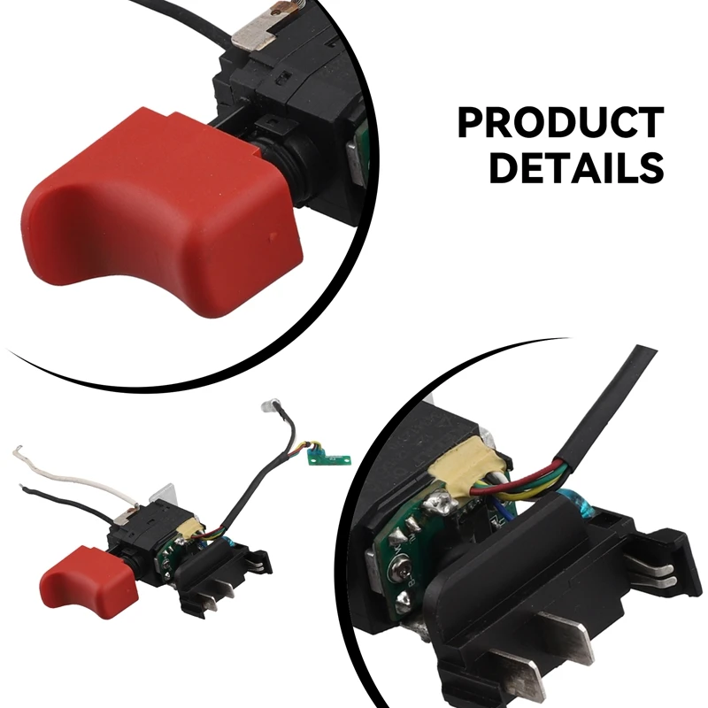 Imagem -04 - Power Tool Switch para Metabo Power Max Bs12 10.8v 12v Furadeira sem Fio Trigger Quick 343412370 Acessórios para Ferramentas Elétricas