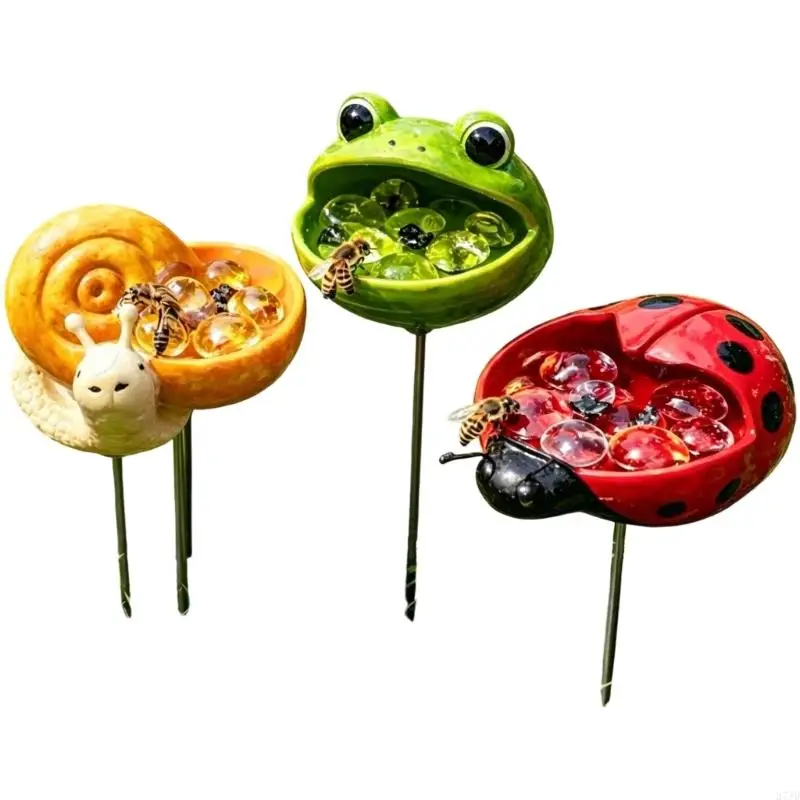Outdoor Butterfly Bees Insect Water Feeder For Garden Attracting Pollinators Easy Installation And Cleaning Maintenance 37JD