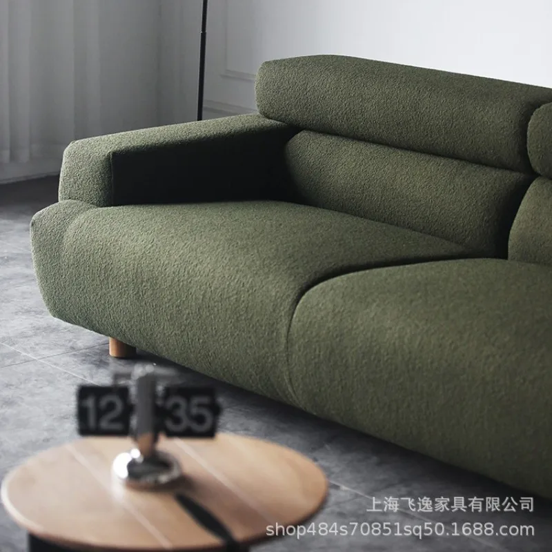 Nordisches, leichtes Luxus-Stoffsofa