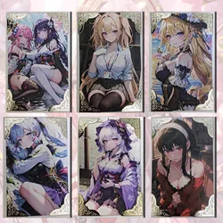 Goddess Story Rose Island ACG card Yae Miko Beelzebul Hu Tao Yor Forger Kamisato Ayaka boy Toy collection Birthday gifts