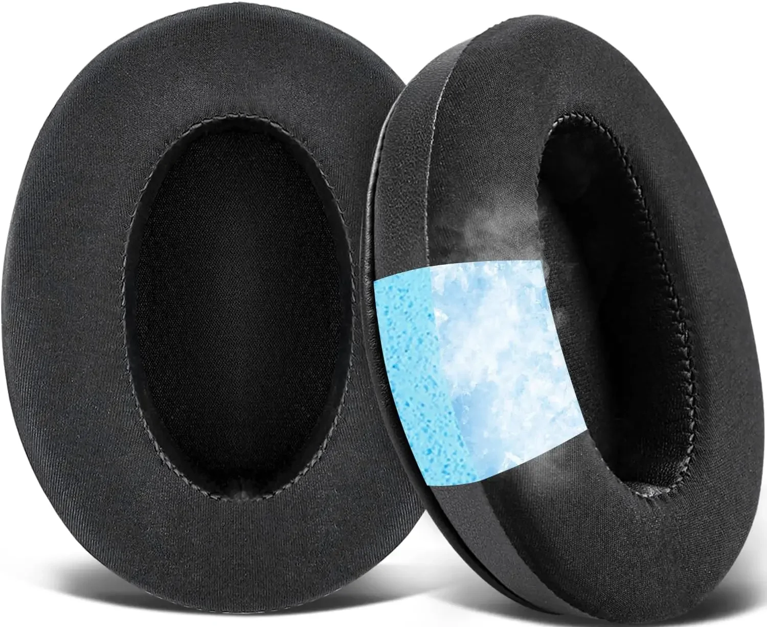 

Cooling Gel Replacement Earpad for Audio-Technica ATH M50X/M40X, HyperX Cloud/Alpha Memory Foam Cover Earpads Headphone