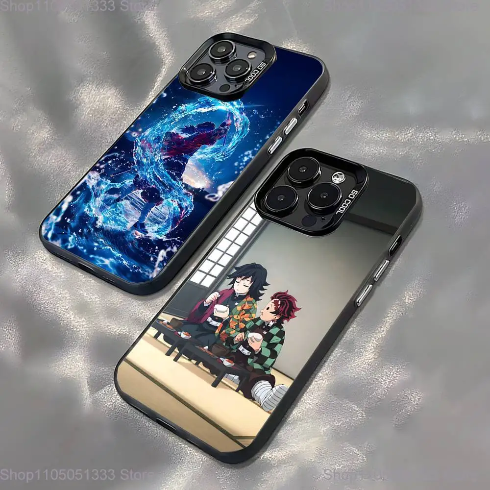 

Anime G-giyu T-tomiokaS Phone Case For iPhone 16,15,14,13,12,11,Pro,XS,Max,Plus,Mini,SE Black Candy Matte Shockproof Cover