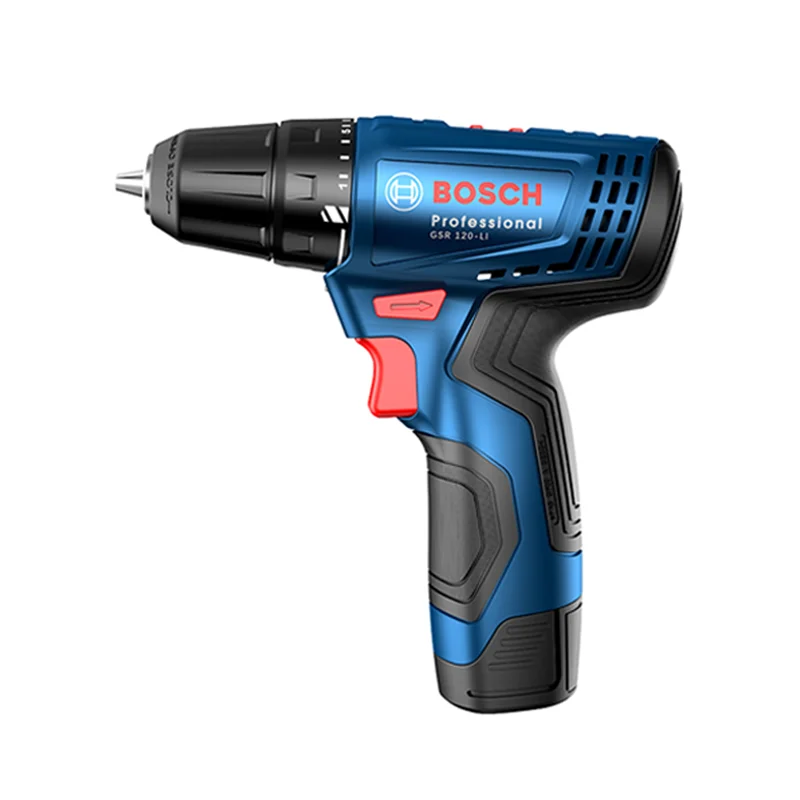 Bosch Cordless Electric Drill GSR 120-Li Electric Screwdriver 12V Household Screwdriver with Battery Rechargeable Power Tools