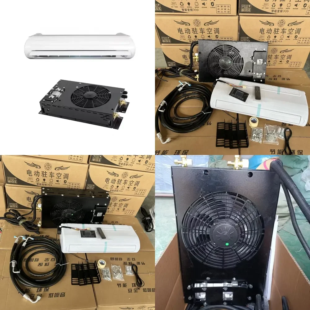 New Style Car air Conditioning System Parking air Conditioner 12v 24v Dc Truck Parking Cooler air Conditioner