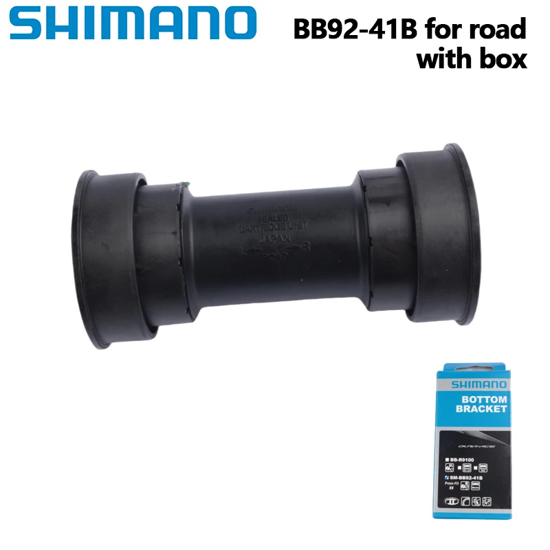 Shimano Bottom Bracket BB92-41B Press Fit BB Black Dura ACE Bicycle Bottom Brackets For Road Bike Crankset BB