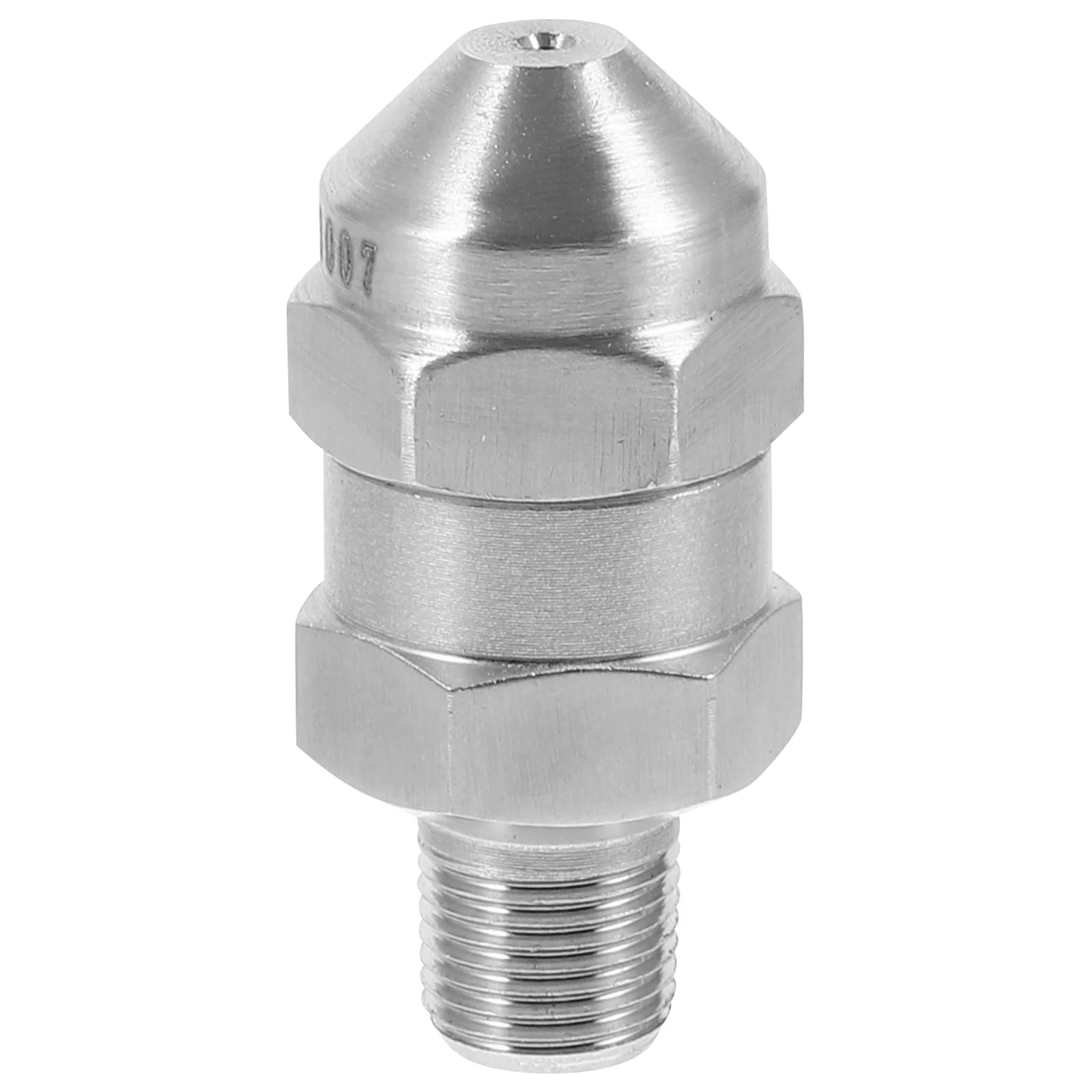 1/8 الفولاذ المقاوم للصدأ الموضوع فوهة لارتفاع ضغط غسيل السيارات رذاذ تلميح استبدال التغشية فوهة خرطوم حديقة التنظيف #2