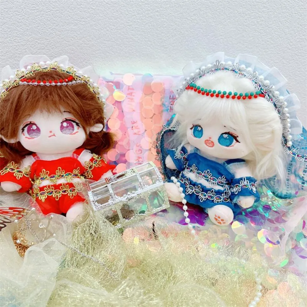 

Dancing Lady 20cm Cotton Doll Clothes Skirt Western Regions Cotton Doll's Clothes Mini Outfit Doll Clothes Children's Gift