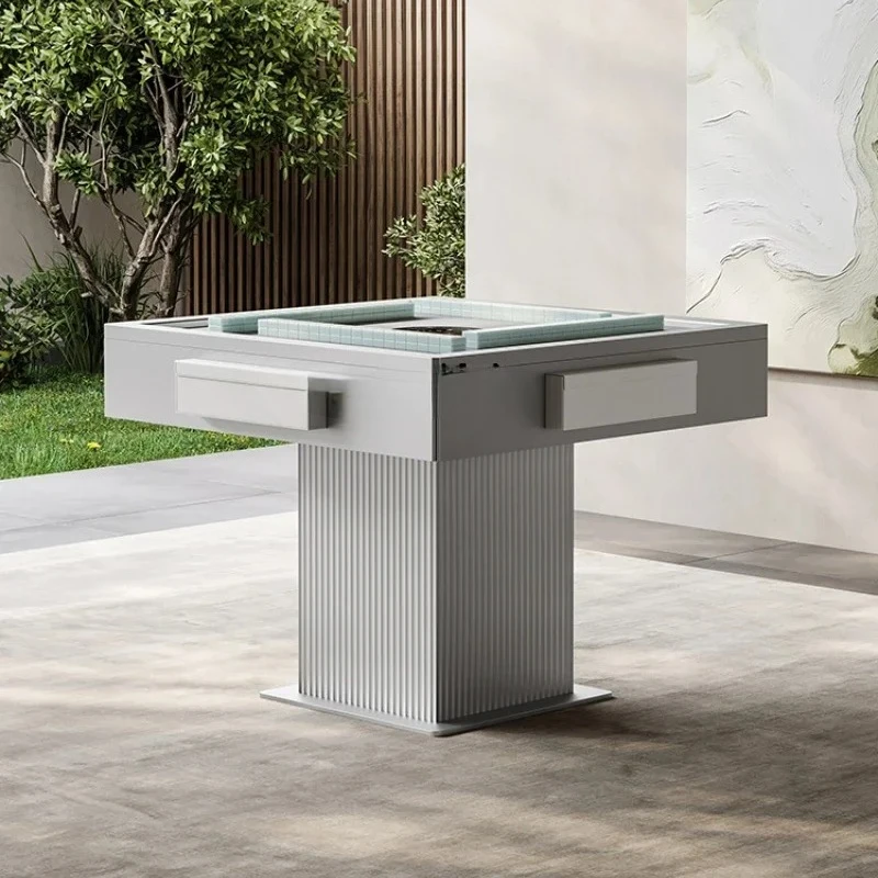 Máquina automática de mahjong, mesa de mahjong para casa e clube de alta qualidade