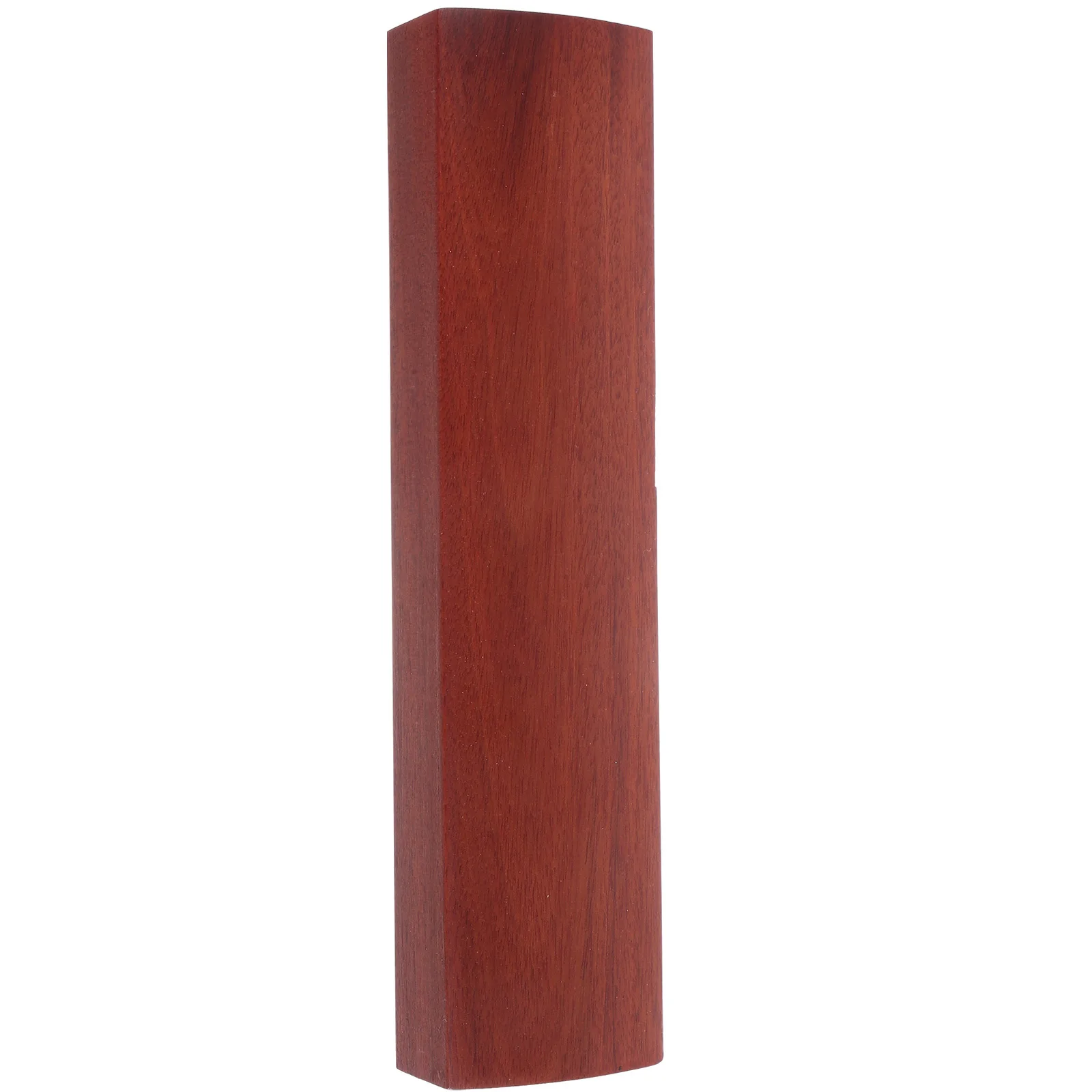 

Red Sandalwood Paperweight Rectangular Wood Calligraphy Paper Weight For Painting Chinese Art Brush Holder Heavy Duty