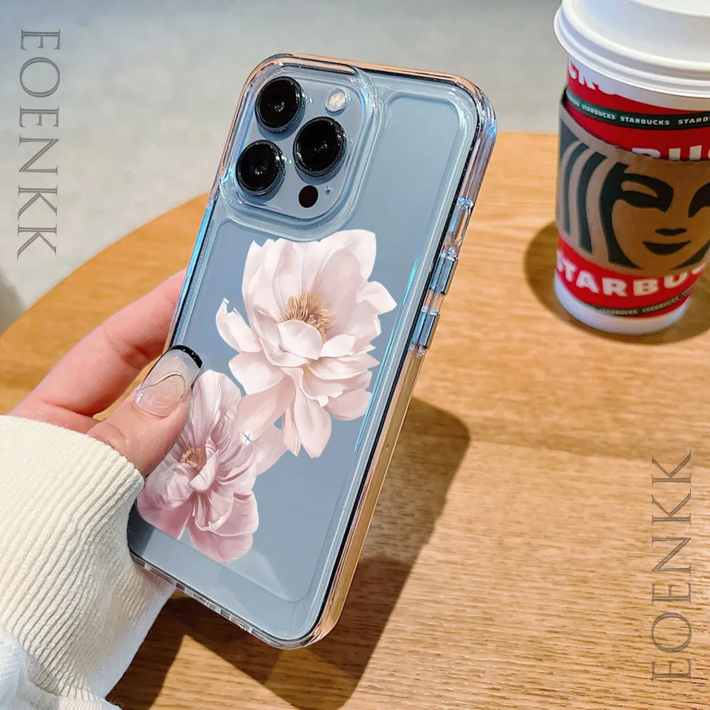 Case For Samsung A55 Cases Galaxy S24 Ultra Case Flower Soft Silicone Case For A15 A35 A34 A54 A33 A53 S23 FE S22 S21 Plus Cover