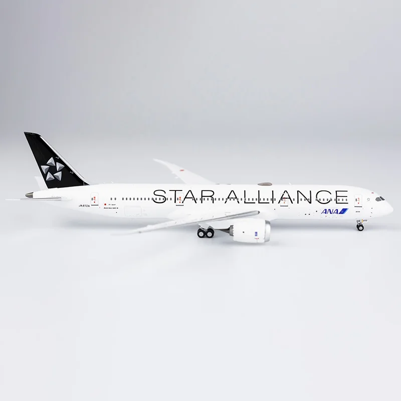 1/400 Scale NG 55092 ANA  B787-9 JA872A Star Alliance Passenger Carrying Aircraft Model Collection Toys Gifts