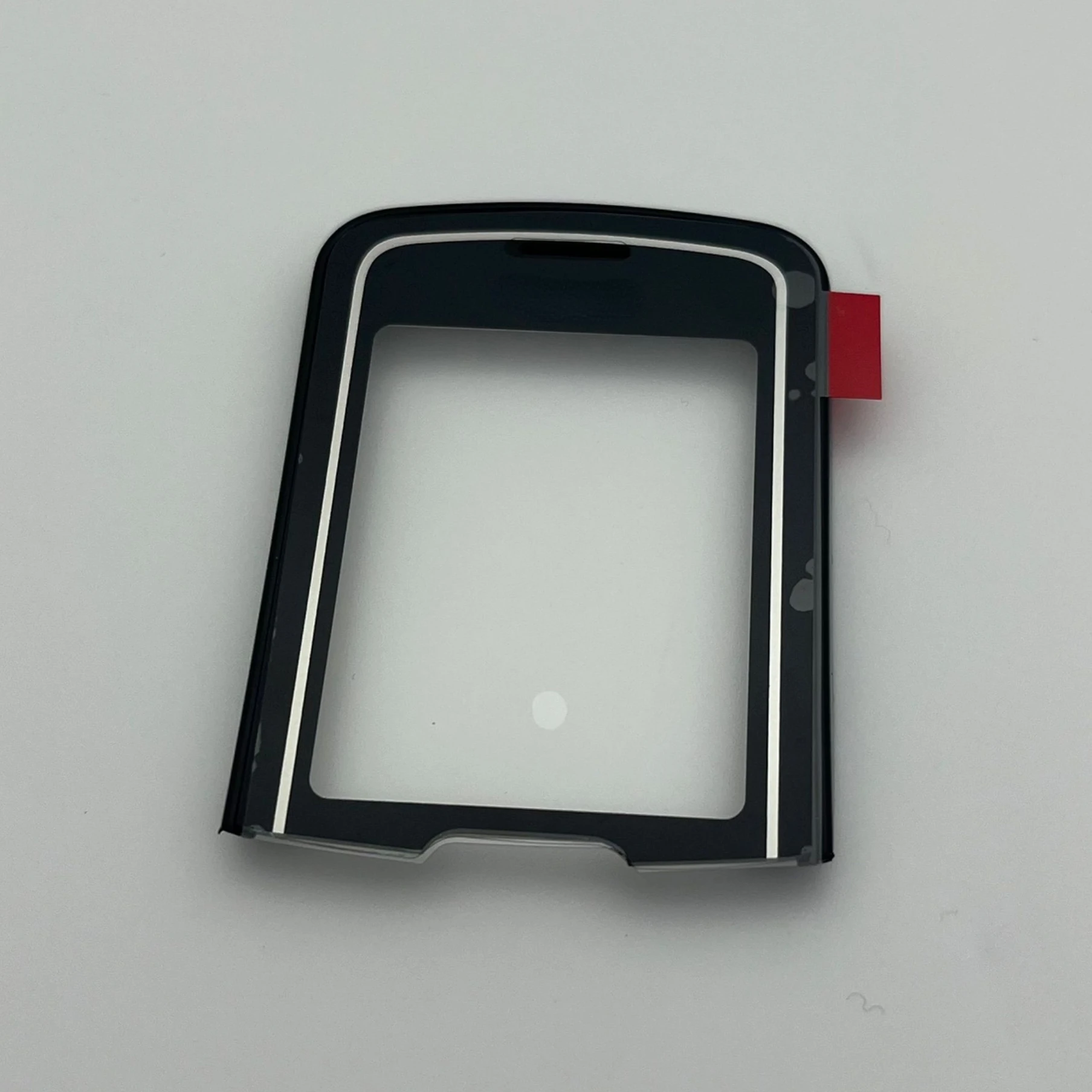 For Nokia 8600 Mobile Phone Housing LCD Mirror Display Screen Lens Protective Glass With Frame Cover Replacement Parts