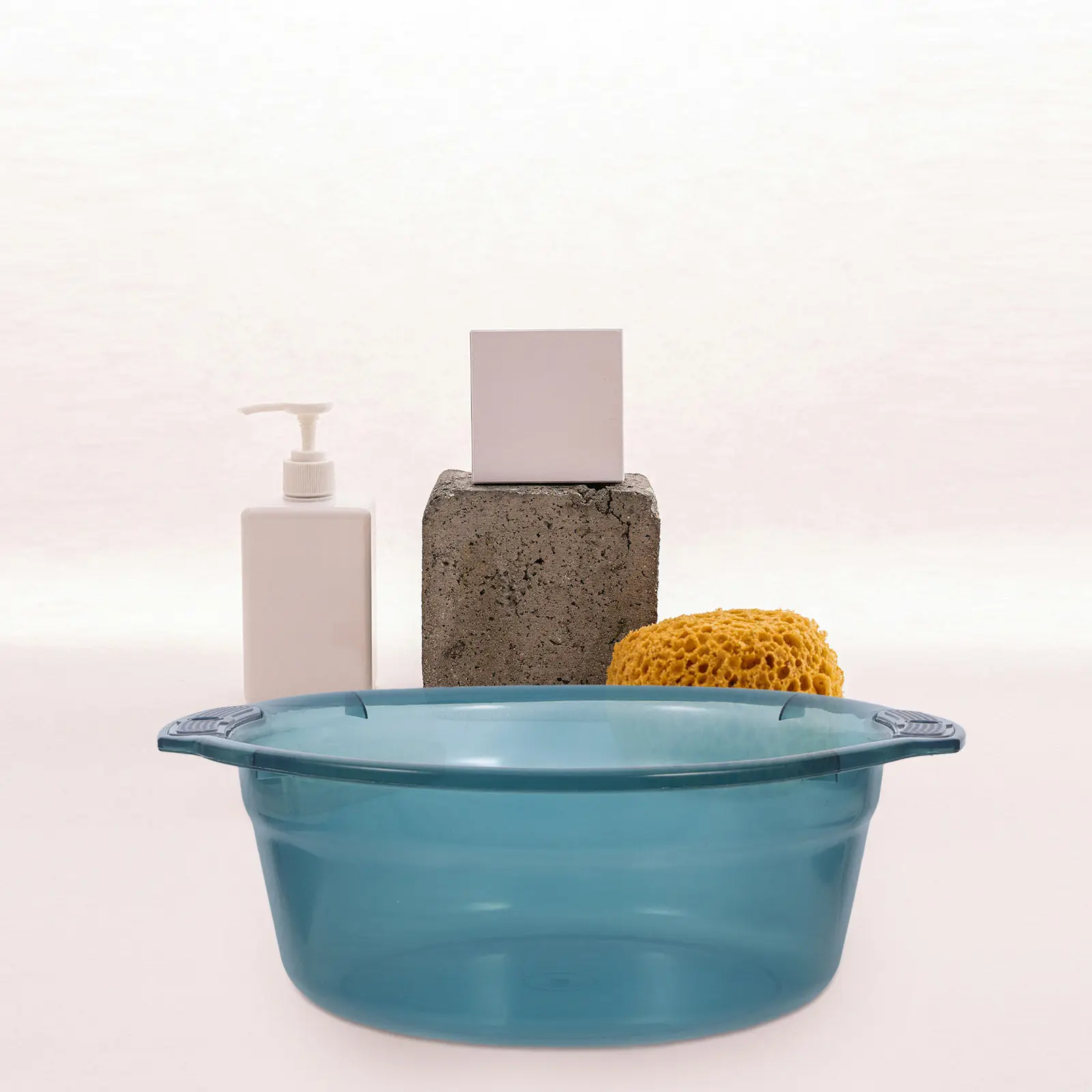 Wash Head Basin Large-Capacity Portable Plastic Washbasin Multipurpose Bathroom Kitchen Face Cleaning Hand Wash Soaking Basin