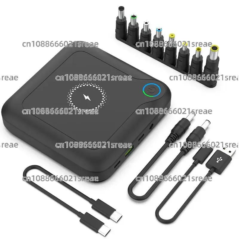 بطارية محمولة 24000mah لأجهزة الكمبيوتر المحمول Powerbank PC USB C شحن سريع 19 فولت 60 واط 65 واط USB-C 30000 مللي أمبير شاحن لاسلكي PD بنوك الطاقة