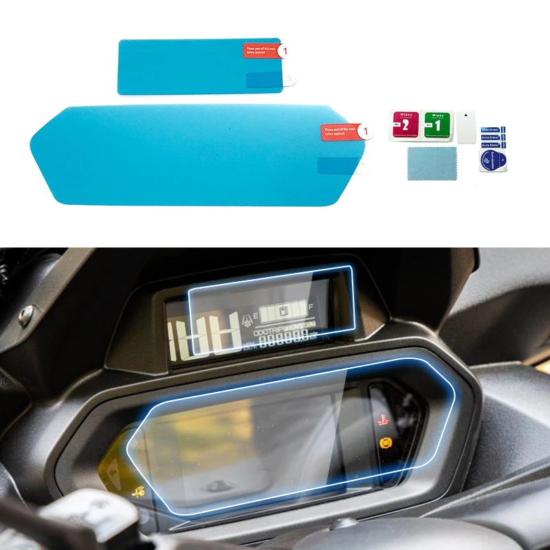 

Подходит для YAMAHA XMAX 300, пленка для инструментов XMAX 300 2023, аксессуары для мотоциклов, экран кластера от царапин, защита приборной панели