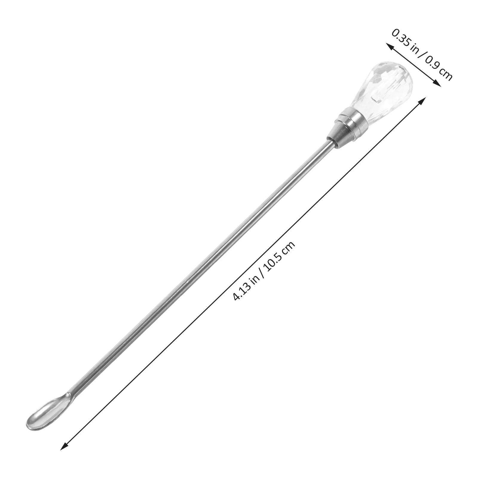 

3pcs Eyebrow Tattoo Stirring Rods Pigment Mixing Spoons Sticks Ink Mixer Metal Tools Brow Powder Spoon Paint Stirring Practical