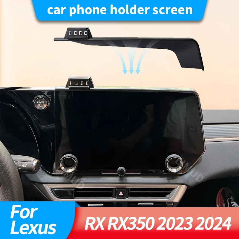 

Navigation Screen Phone Bracket For Lexus RX RX350 2023 2024 Wireless Charger Phone Holder Stand Car ACCESSORIES