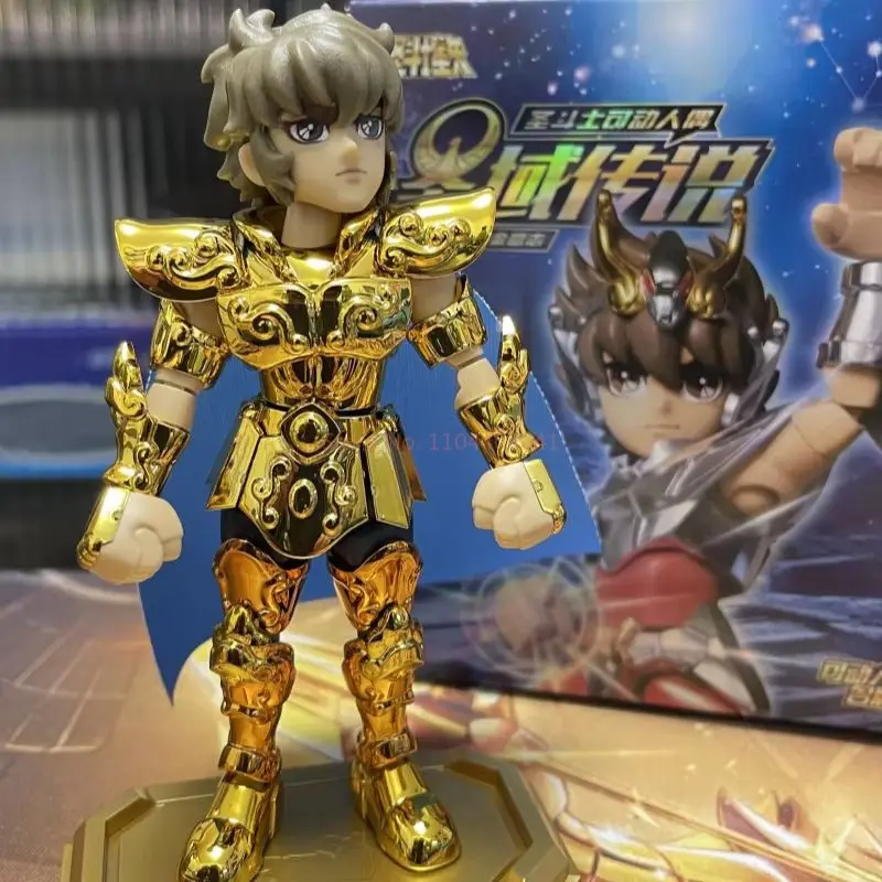 Nouveau véritable Kayou Saint Seiya Blockman légende de la terre Sainte Vol.1 sagittaire Pegasus Athena boîte aveugle figurine enfant poupée