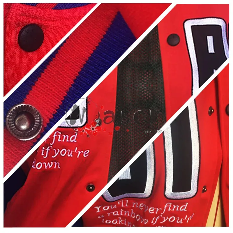 DRB تقسيم الراب معركة التنويم المغناطيسي Mic MC.B.B باستر بروس يامادا إيتشيرو زي بيسبول الزي أنيمي تأثيري ازياء الكبار معطف