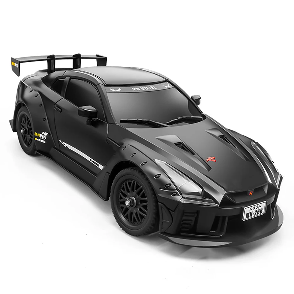 MN MODEL 1/16 RCカー MN268 20KM/H 後輪駆動車 1200mAhバッテリー 2.4Ghz ジャイロ搭載 デュアルタイヤ ドリフトレーシングカー