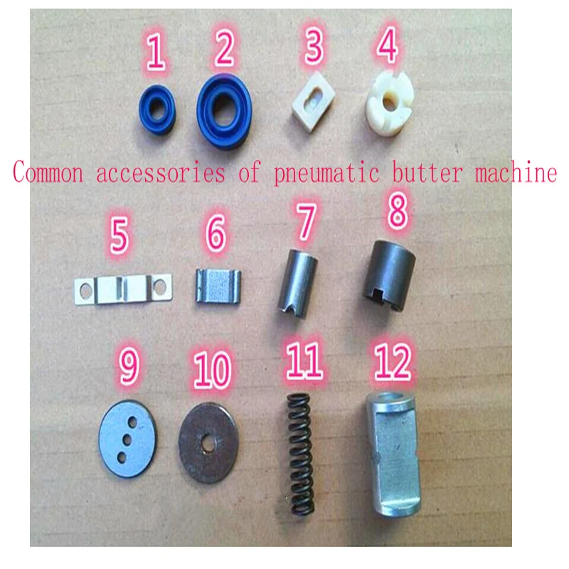 GZ8/10/A9 Pneumatic Butter Machine Oil Filling Pump Sealing Rubber Ring Oil Seal Reversing Spring Lifting Plate Slider