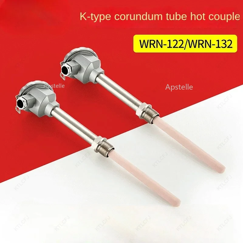 Temperature Probe 1300C WRN-132 Ceramic Tube High Temperature Ceramic Thermocouple/corundum Tube Thermocouple K Type High