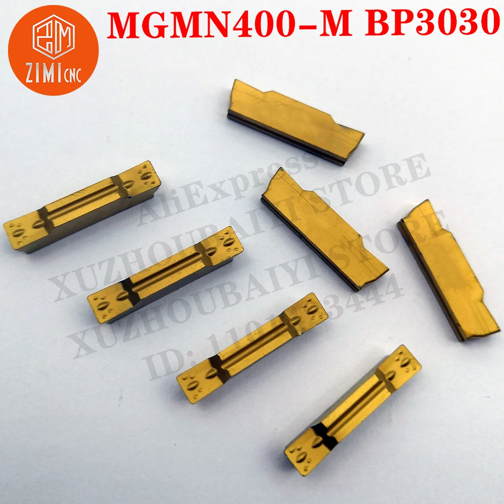 MGMN400-M BP3030 MGMN400-M carbide Grooving Inserts metal CNC slotted insert Quick Chip External Cutting Tools Turning Tool MGMN