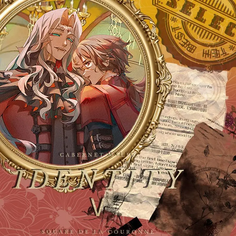 

Anime Game Identity V Cosplay Joseph Bloody Sword Aesop Carl Exorcist Laser Ticket Badge Birthday Present Collection Souvenir