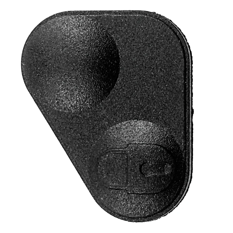 Rubber 2-Button Remote Key Fobs Pad Cover - YWC000300 For Land/ P38 Black