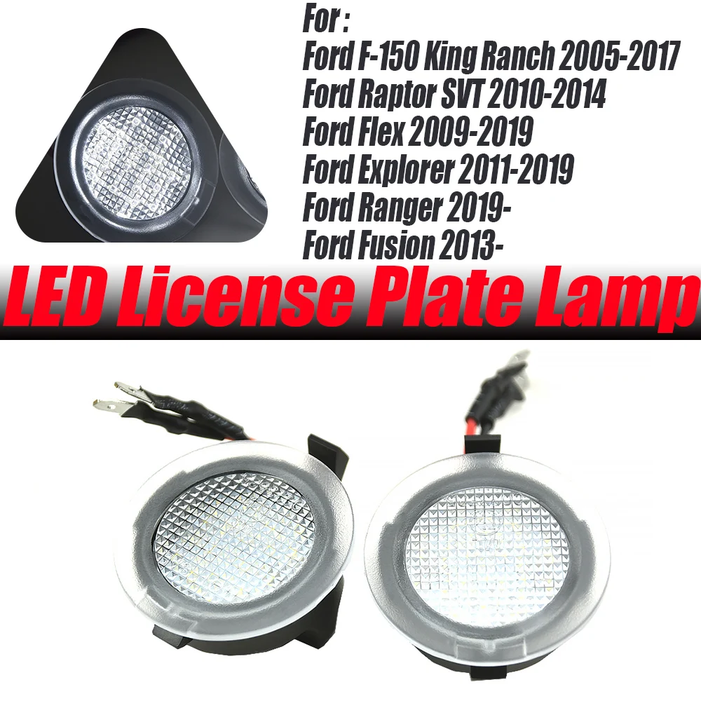 Luces LED para Espejos Laterales, 2 Piezas, para Ford Ranger TKE Limited, 2 Piezas, Canbus, Sin Errores, para Ford Special Service Police Sedan