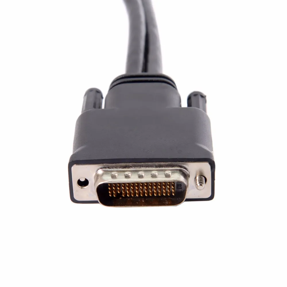 CYSM Female Splitter Extension Cable  Rgb For Pc Dual 15pin Male Graphics Card To Dms-59pin Vga