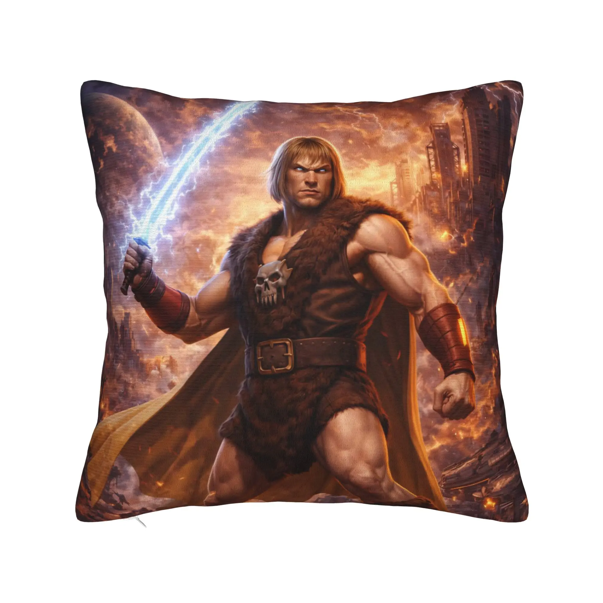 Thundarr The Barbarian Pillowcases Accessories Printing Cushion Cover Decoration  Pillow Case Cover Home Multiple Sizes