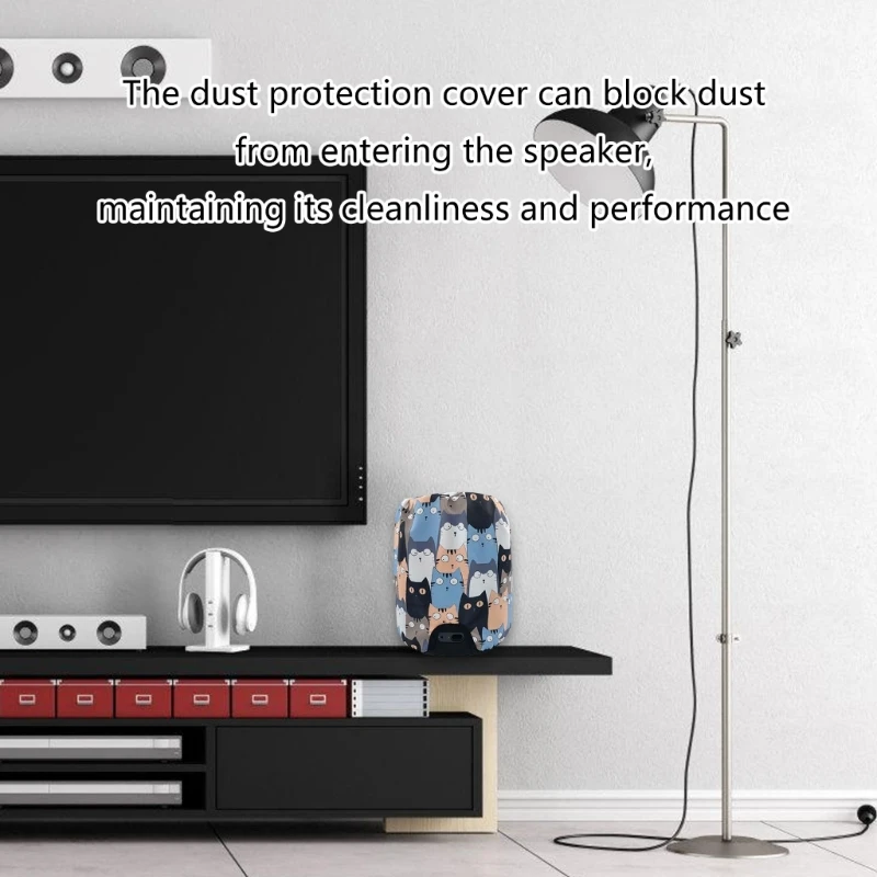 하만 카돈 아우라 스튜디오 4/3 스피커 보호 커버, 야외 스피커 먼지 천 가방, 홈 오피스